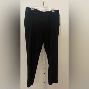 NY&C New York & Company Straight Leg Pants. Color: Black. Size 14 (Avg).